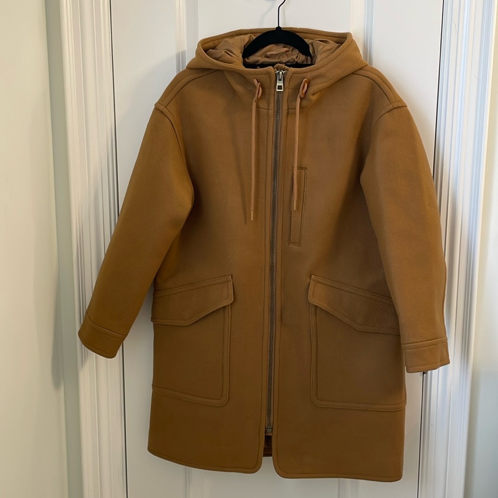 NWT Madewell Lynnford Coat in Insuluxe Fabric